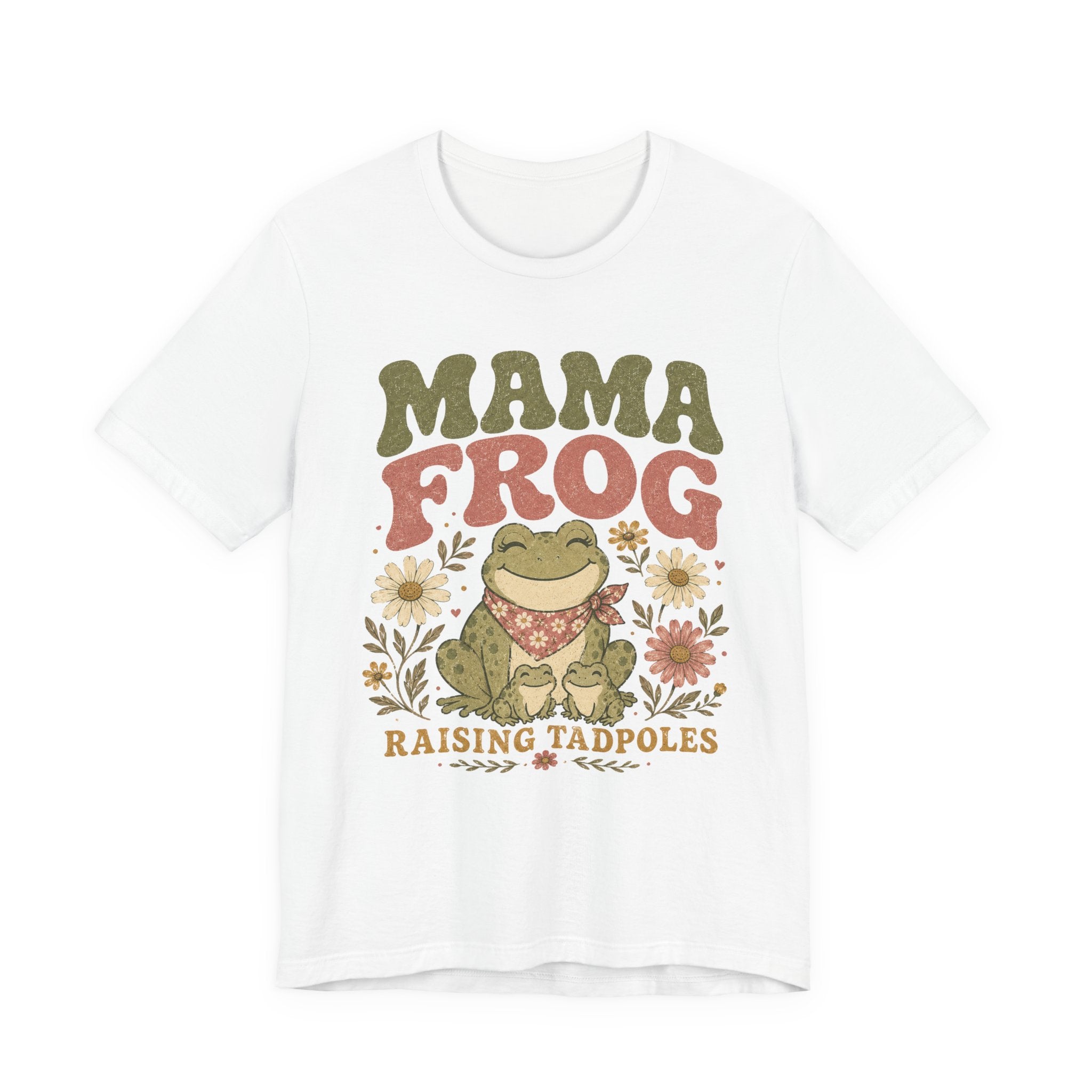 Mama Frog raising Tadpoles T-Shirt