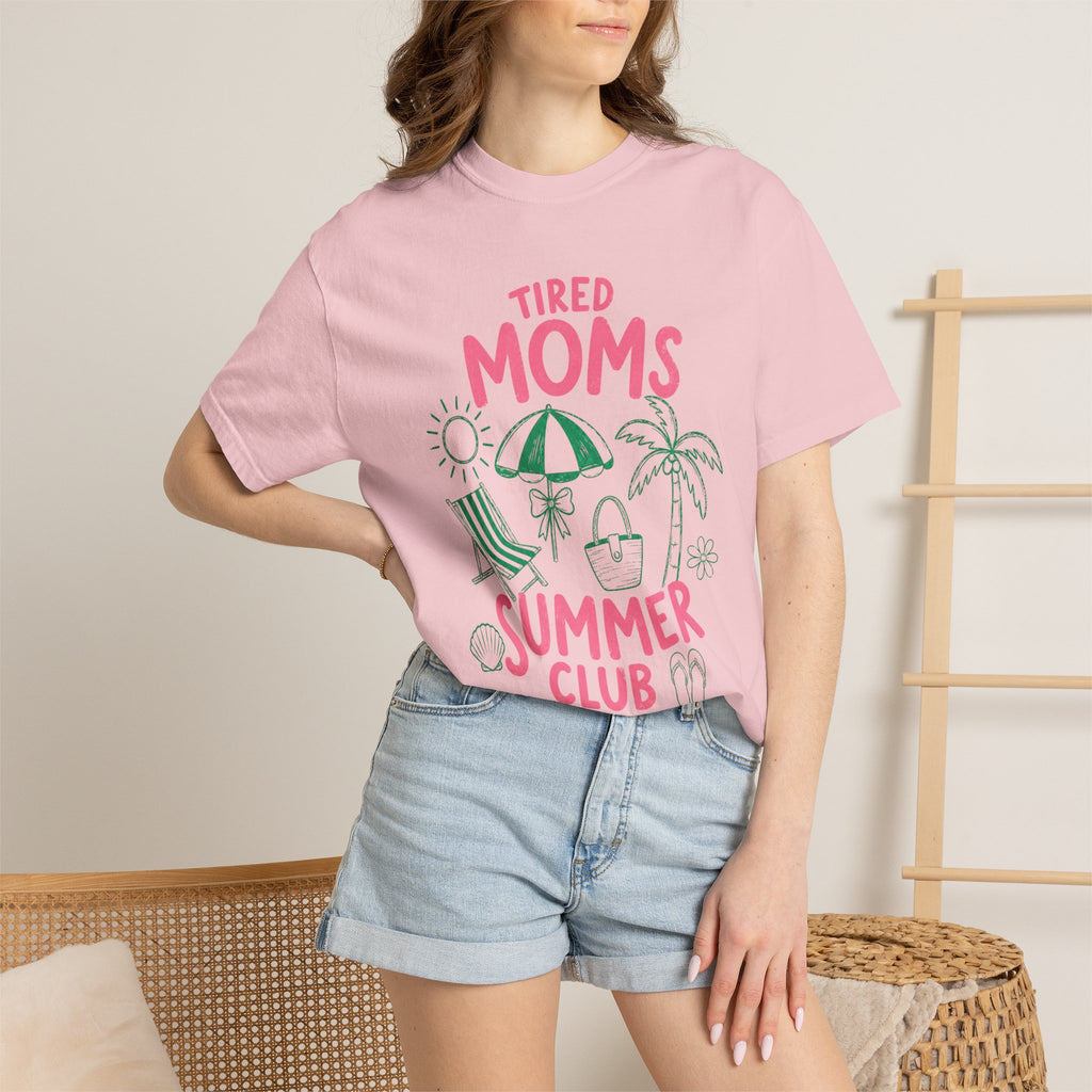 Tired Moms Summer Club T-shirt