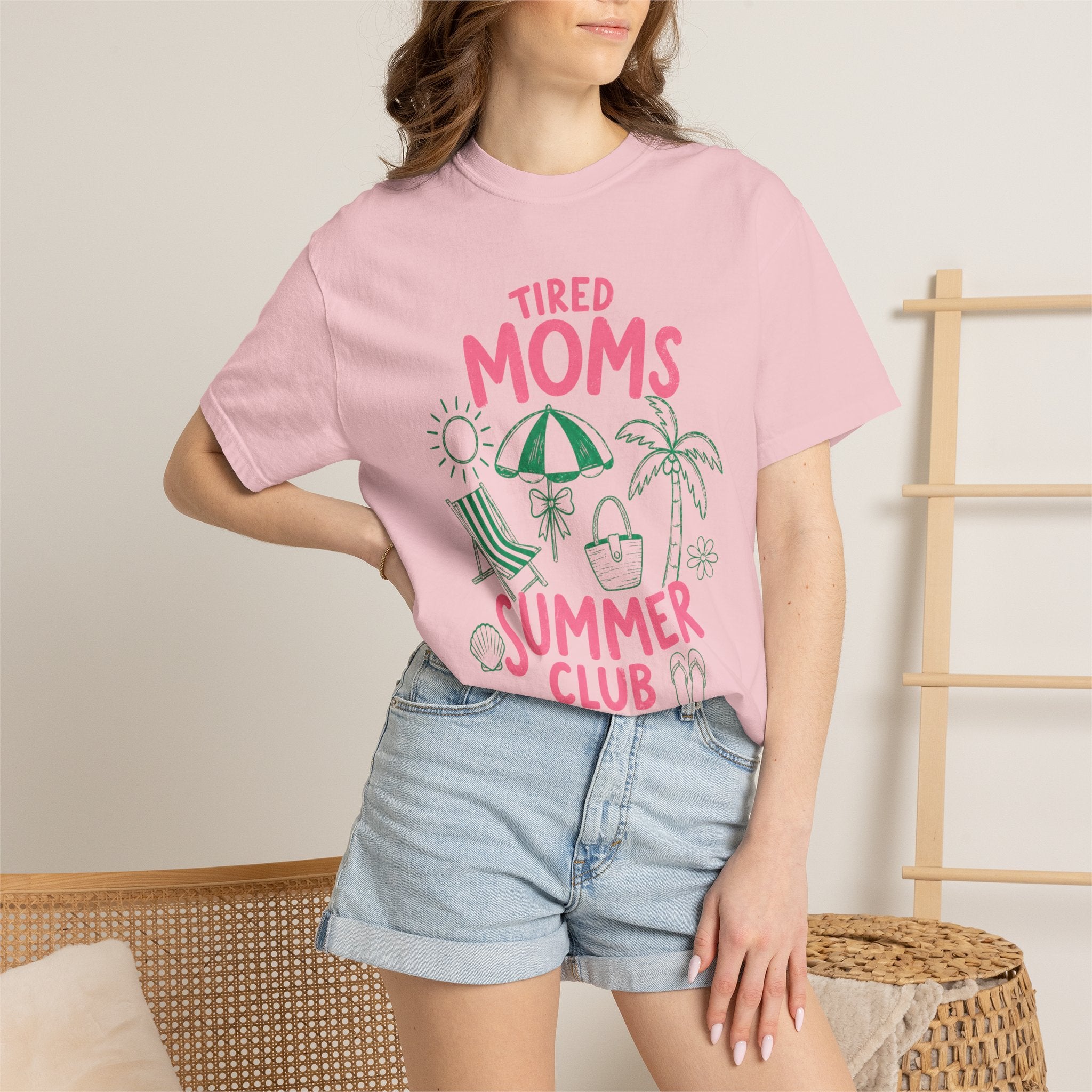 Tired Moms Summer Club T-shirt