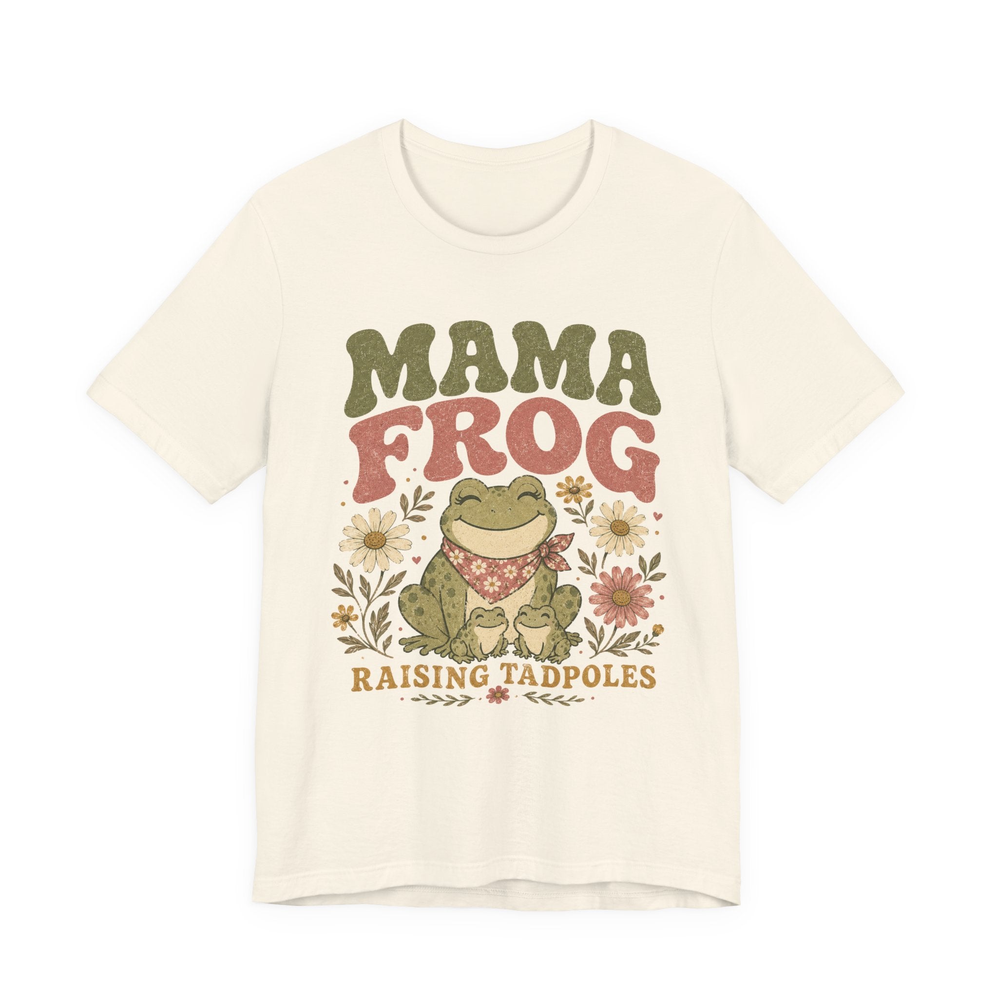 Mama Frog raising Tadpoles T-Shirt