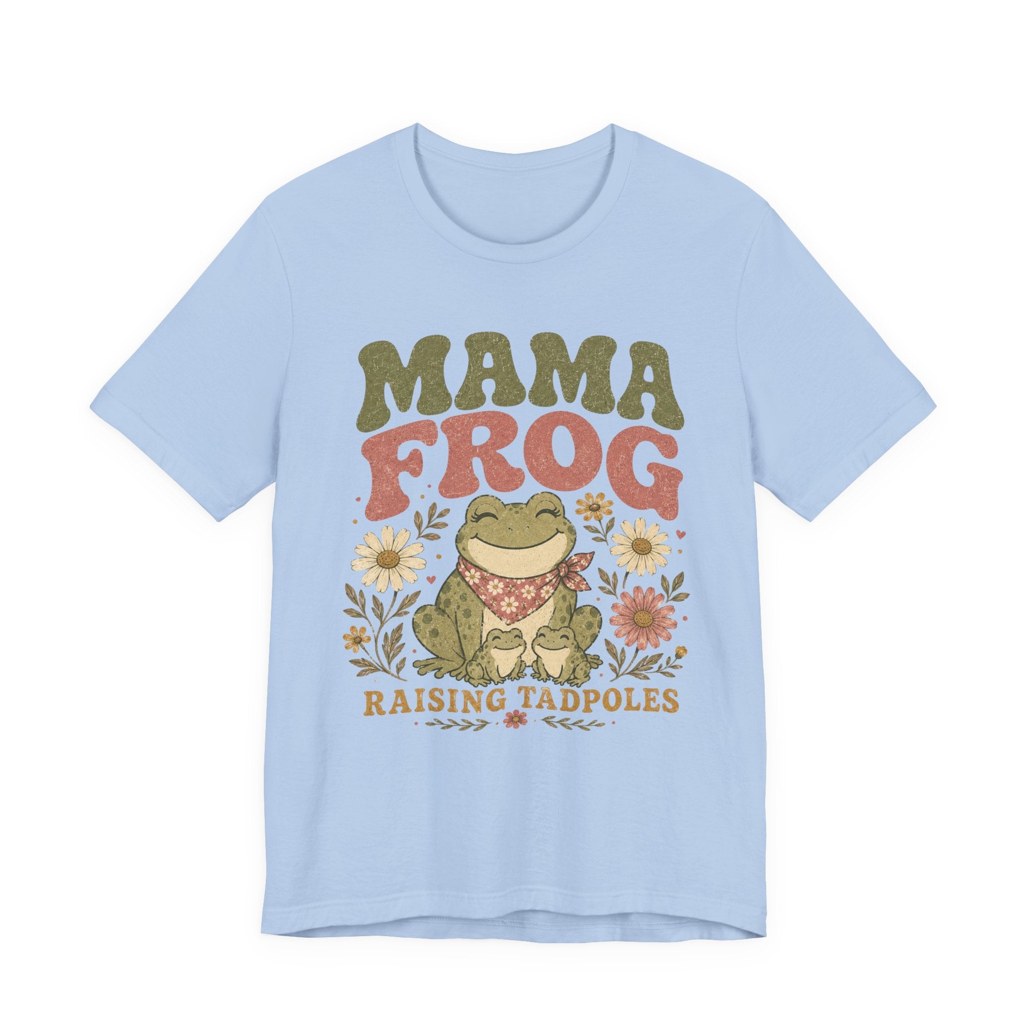 Mama Frog raising Tadpoles T-Shirt