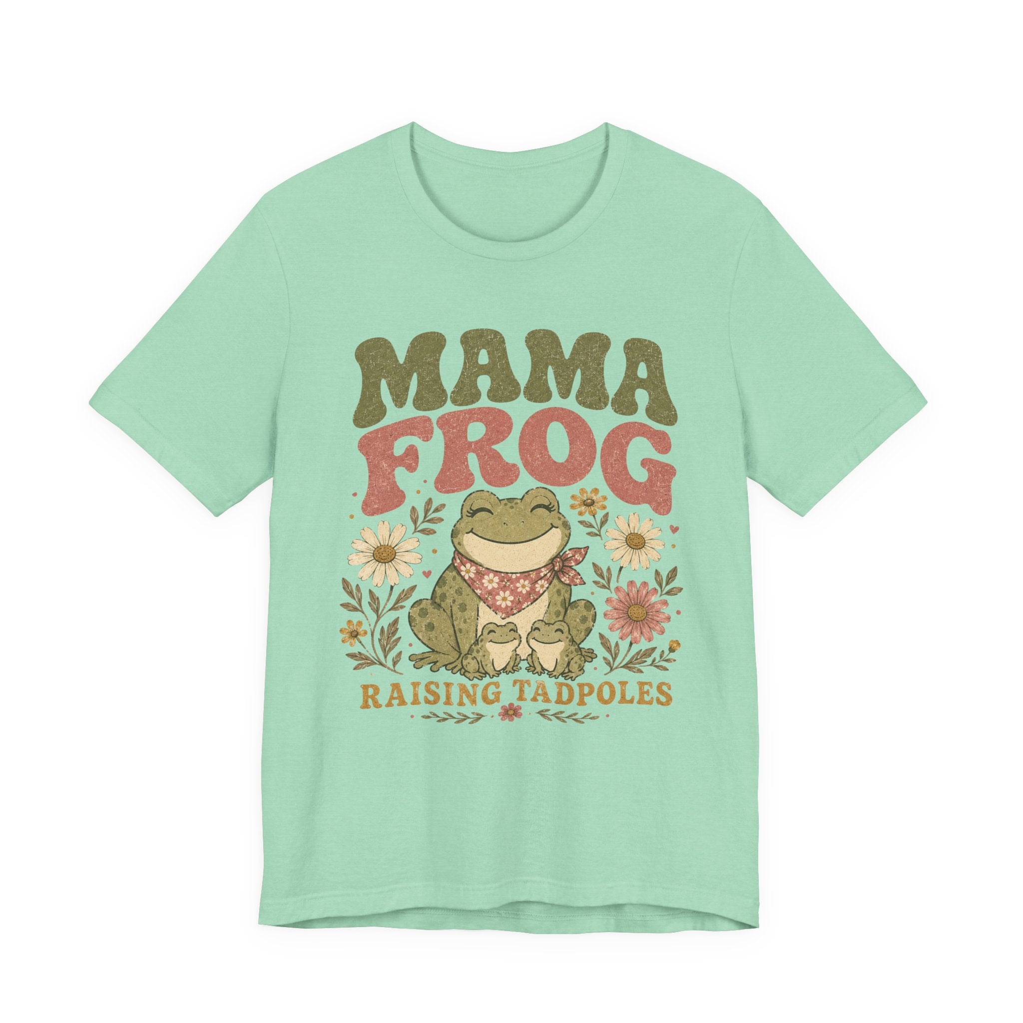 Mama Frog raising Tadpoles T-Shirt