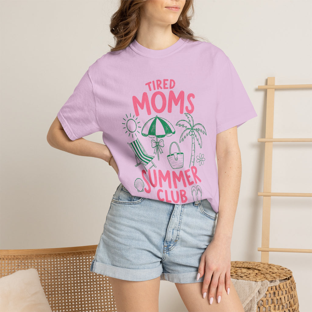 Tired Moms Summer Club T-shirt