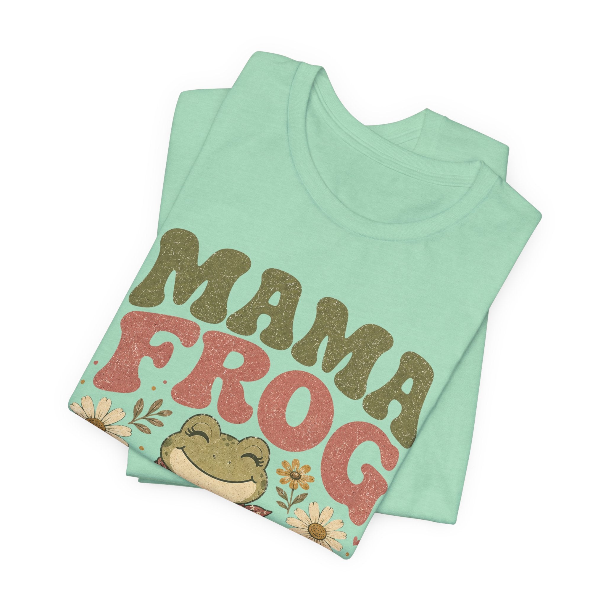 Mama Frog raising Tadpoles T-Shirt
