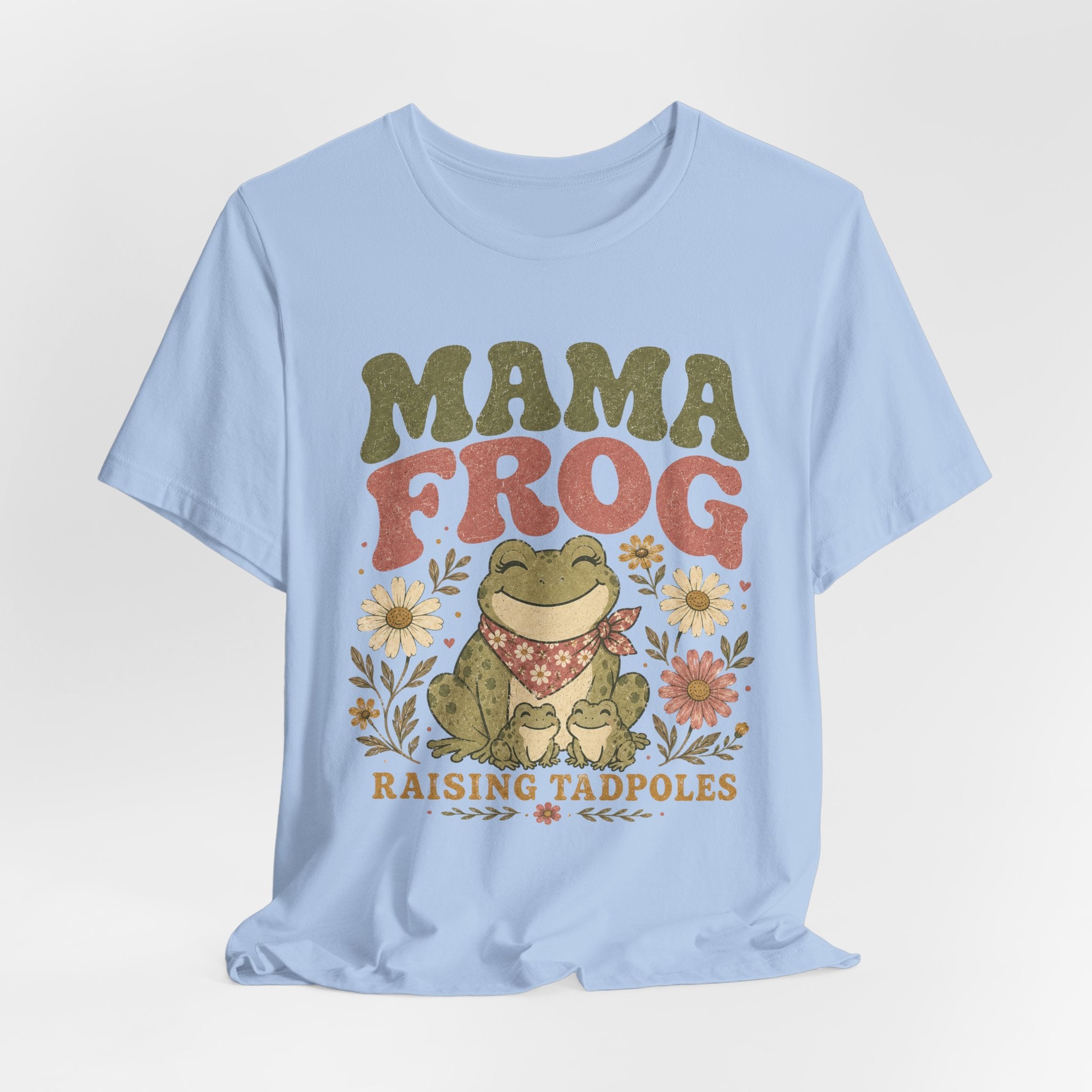 Mama Frog raising Tadpoles T-Shirt