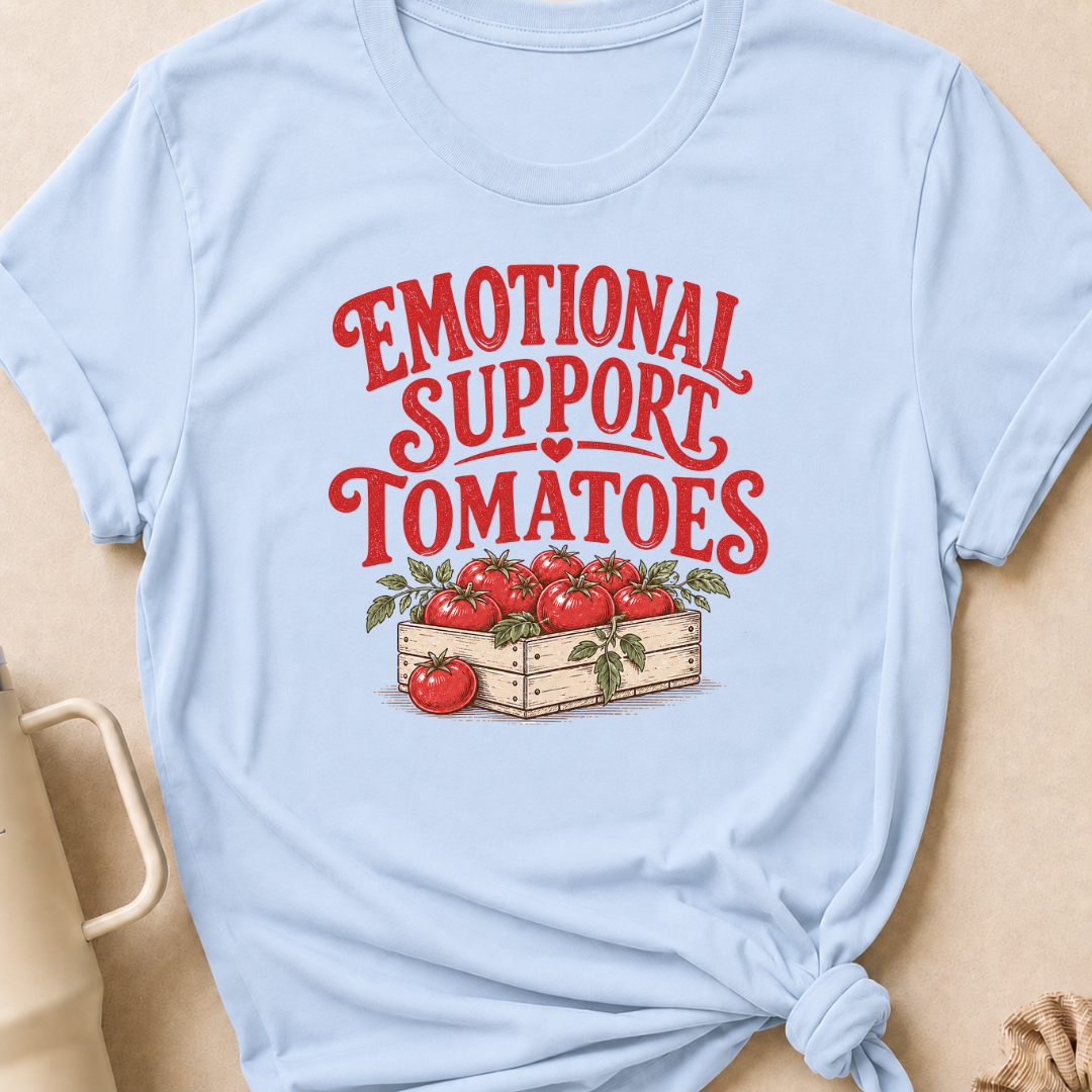 Emotional Support Tomatoes T-Shirt