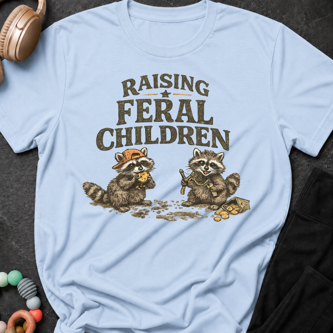 Raising Feral Children T-Shirt