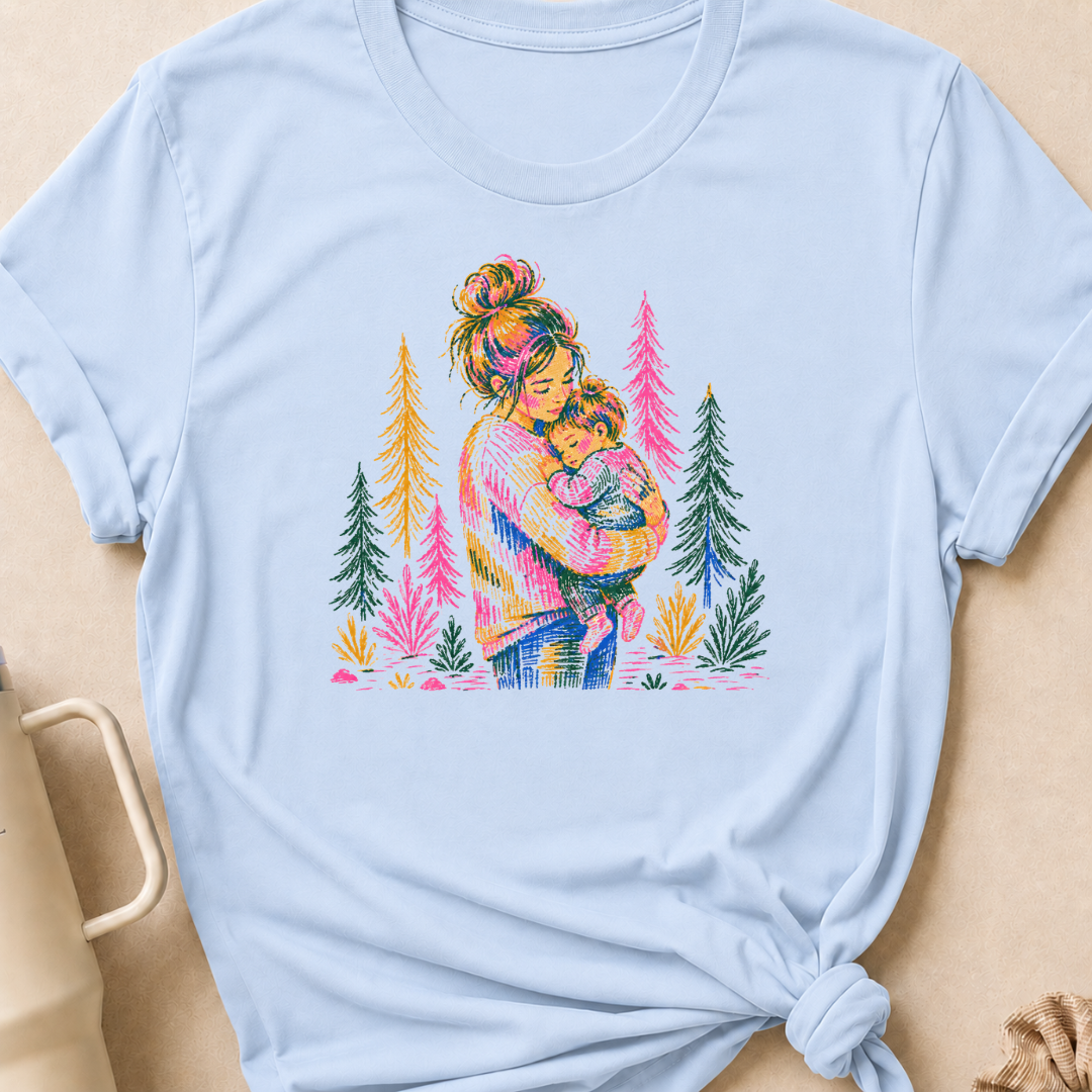 Rainbow Mom & Child T-Shirt