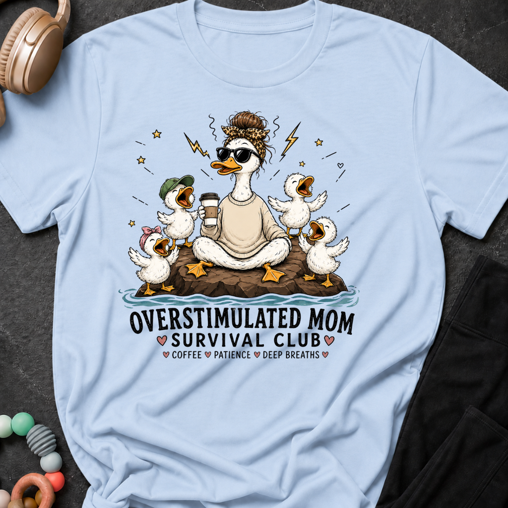 Overstimulated Moms Club T-Shirt