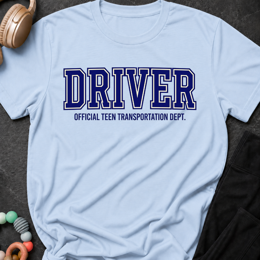 Driver Official Teen Transportation T-Shirt