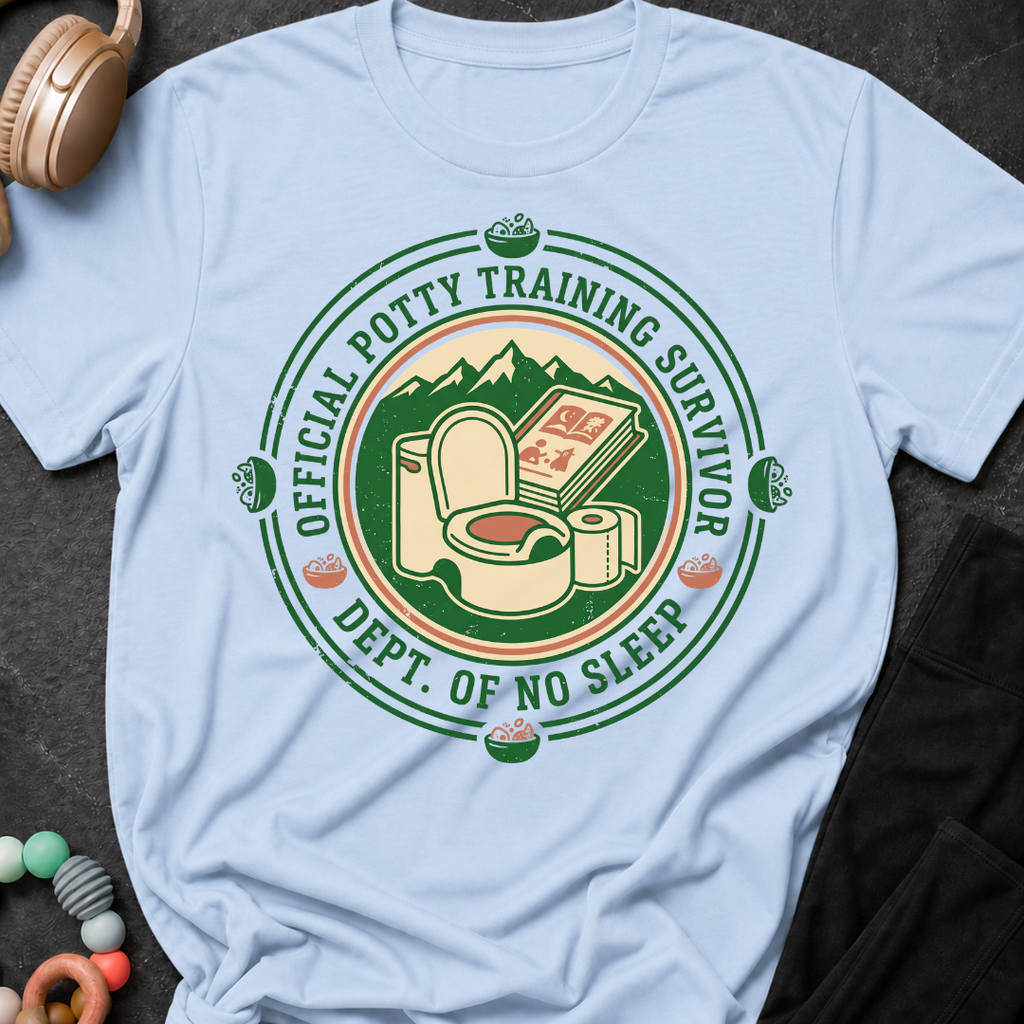 Official Potty Training Survivor T-Shirt