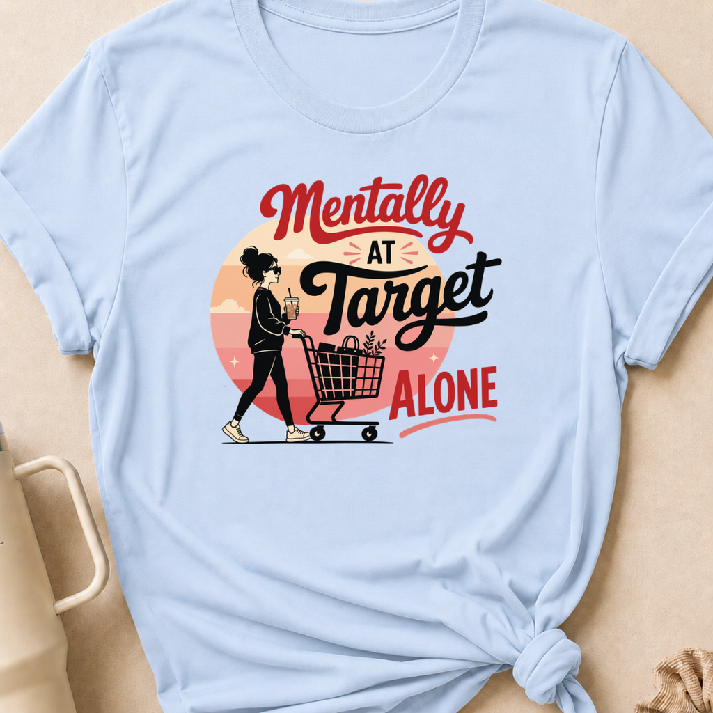 Mentally At Target Alone T-Shirt