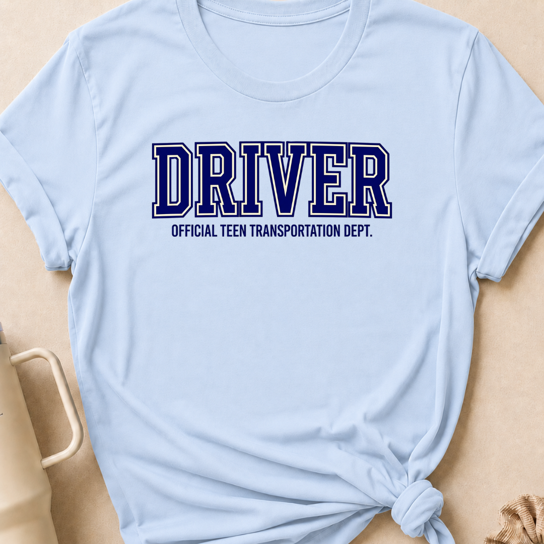 Driver Official Teen Transportation T-Shirt