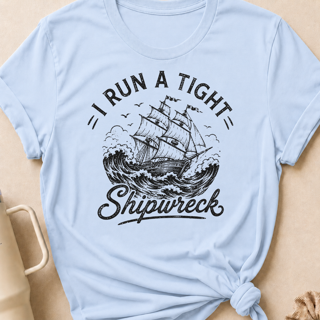 I Run A Tight Shipwreck T-Shirt