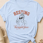 Resting Burnout Face T-Shirt