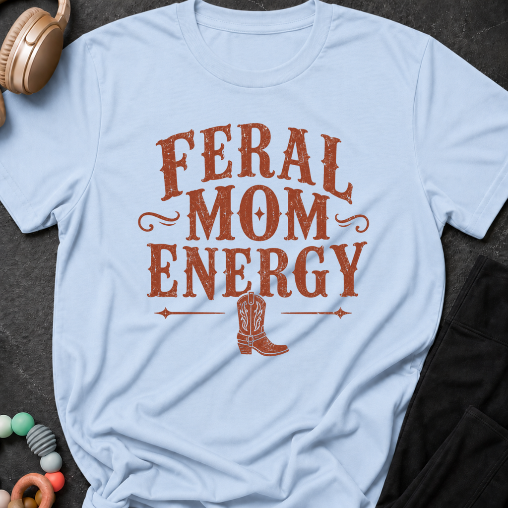 Feral Mom Energy T-Shirt