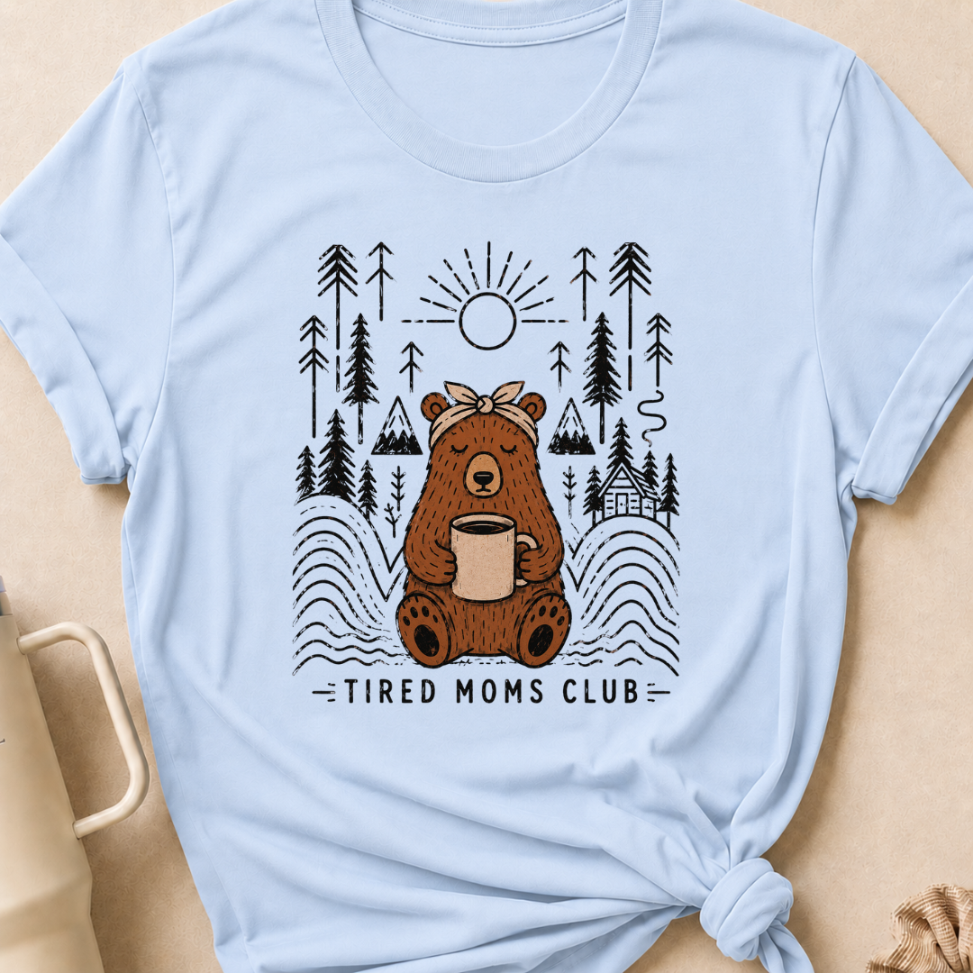 Tired Moms Club T-Shirt