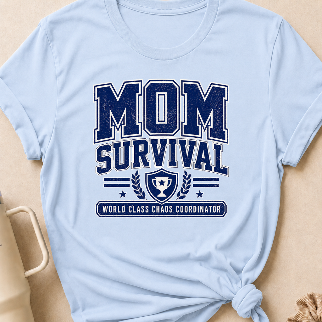 Mom Survival World Class Chaos Coordinator T-Shirt