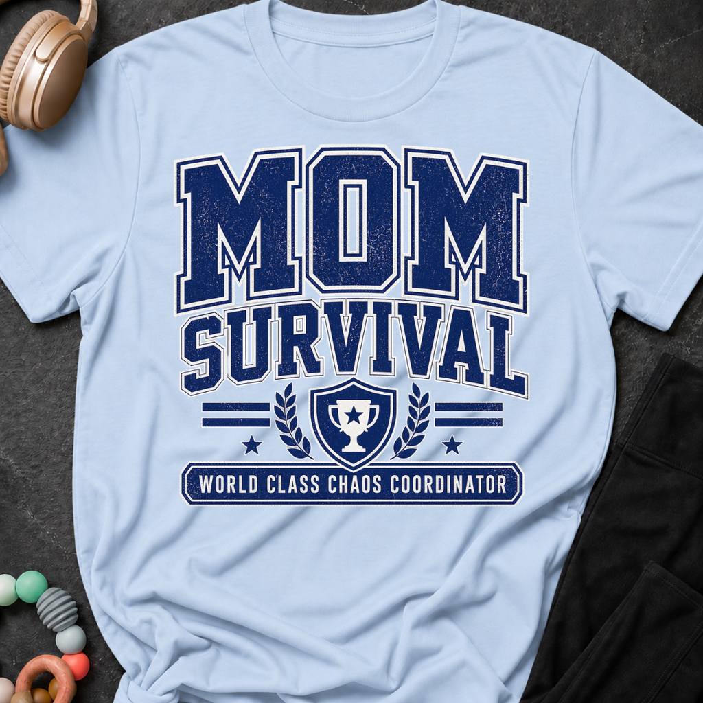 Mom Survival World Class Chaos Coordinator T-Shirt