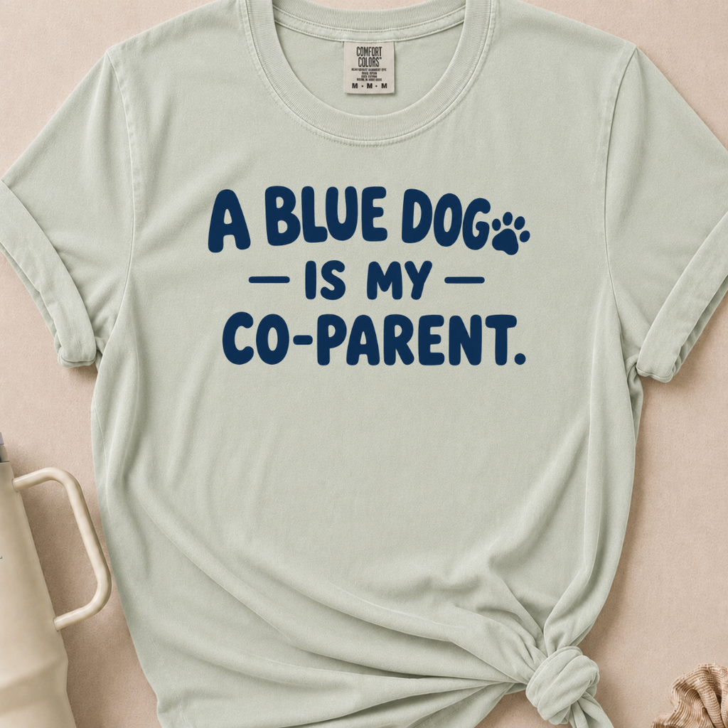 Blue Dog Co-Parent T-shirt