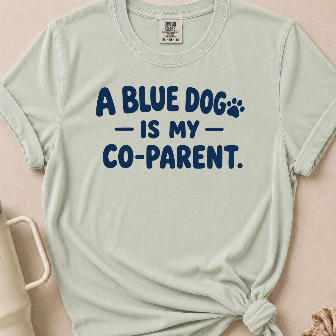 Blue Dog Co-Parent T-shirt