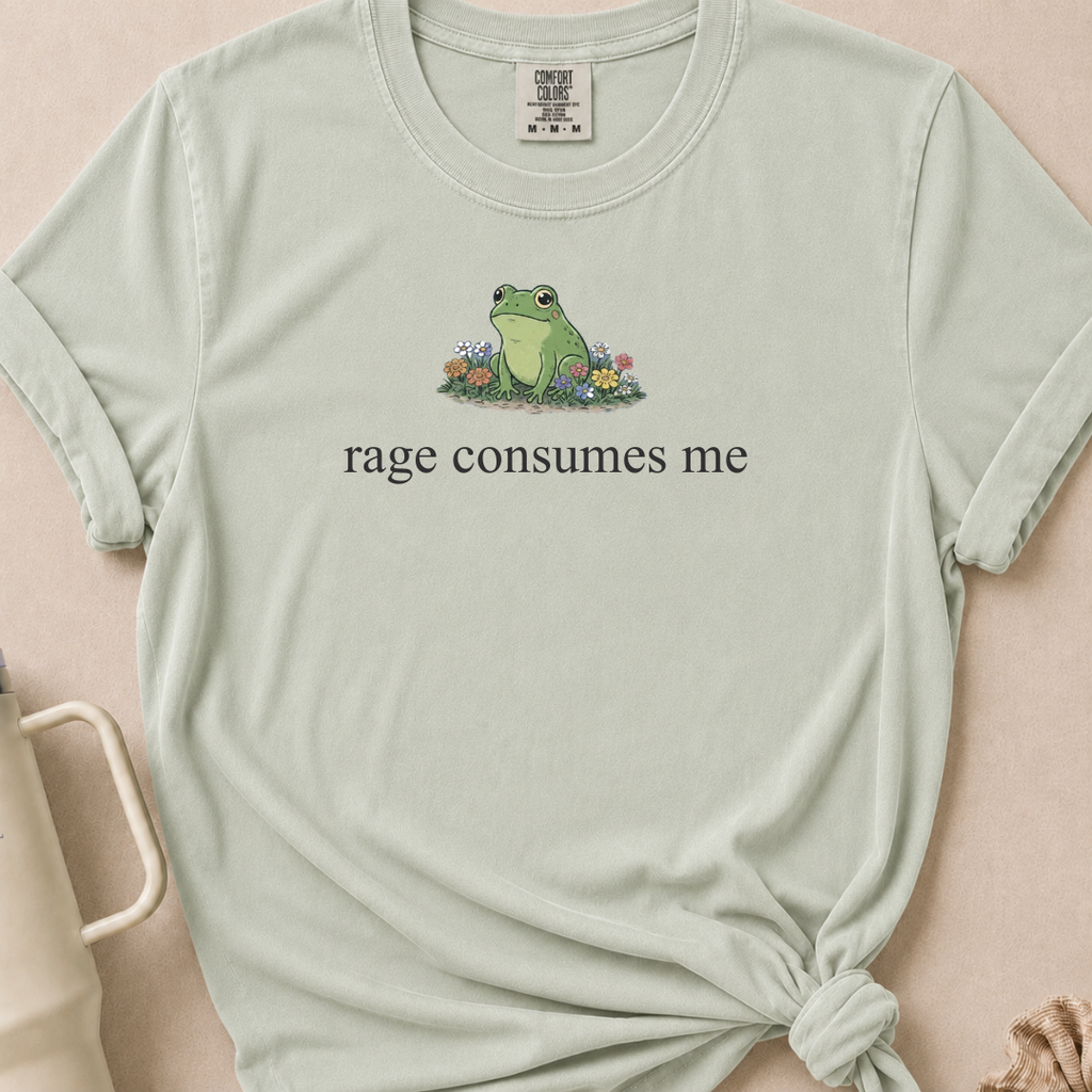 Rage Consumes Comfort Colors Tshirt