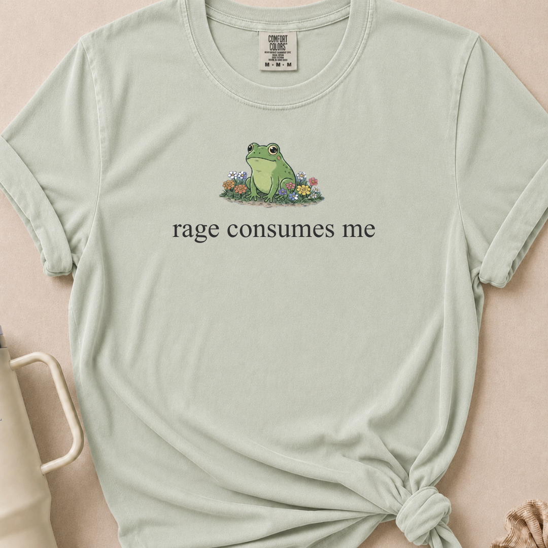 Rage Consumes Comfort Colors Tshirt