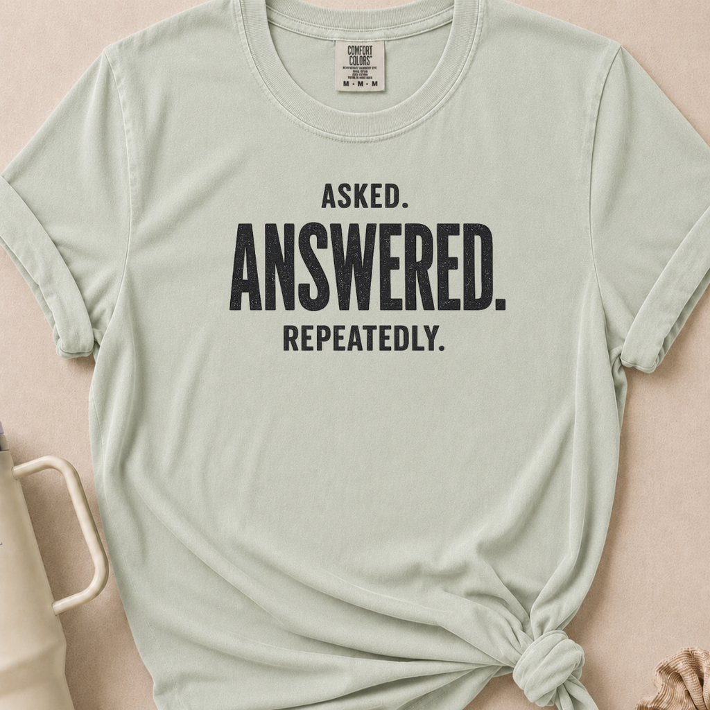 Asked Answered T-shirt 1