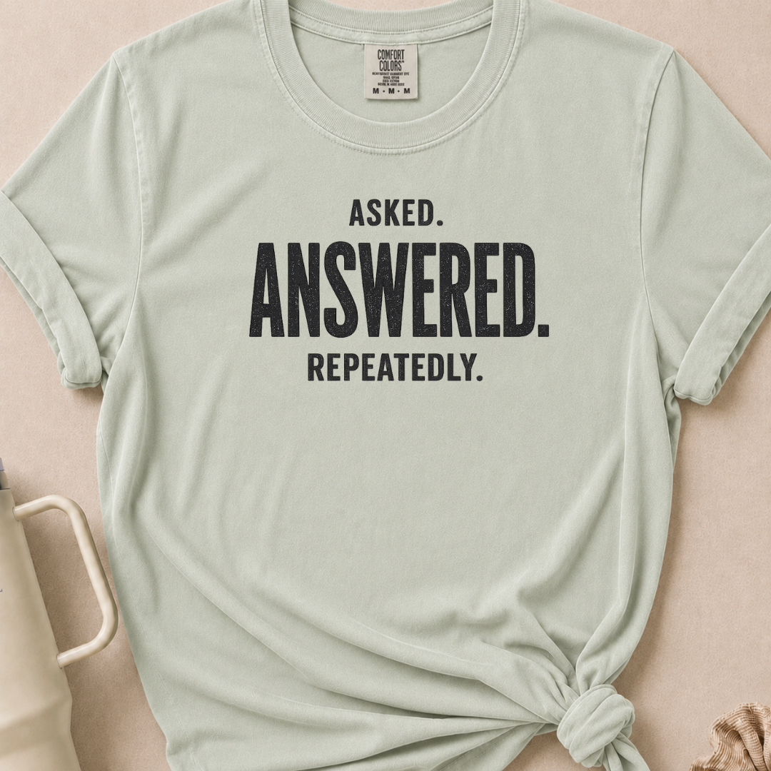 Asked Answered T-shirt 1