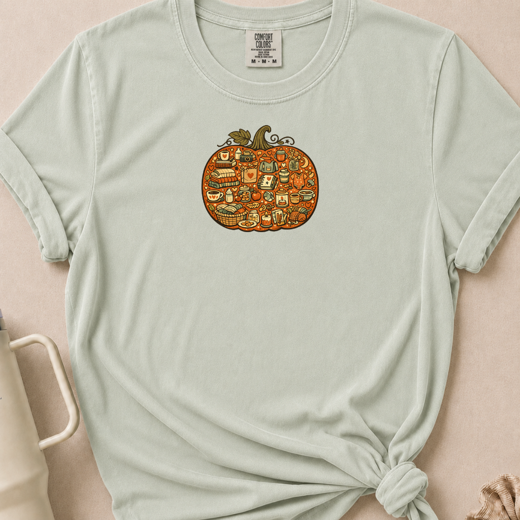 Pumpkin Collage T-shirt 1