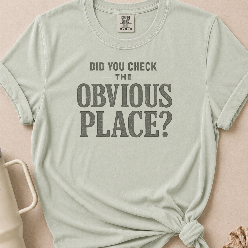 Did You Check T-shirt 1