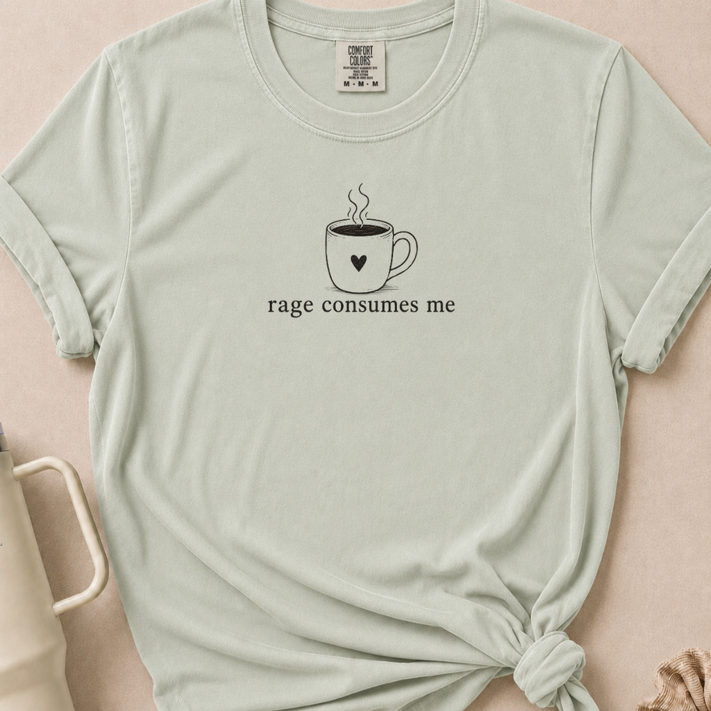 Rage Consumes Comfort Colors Tshirt