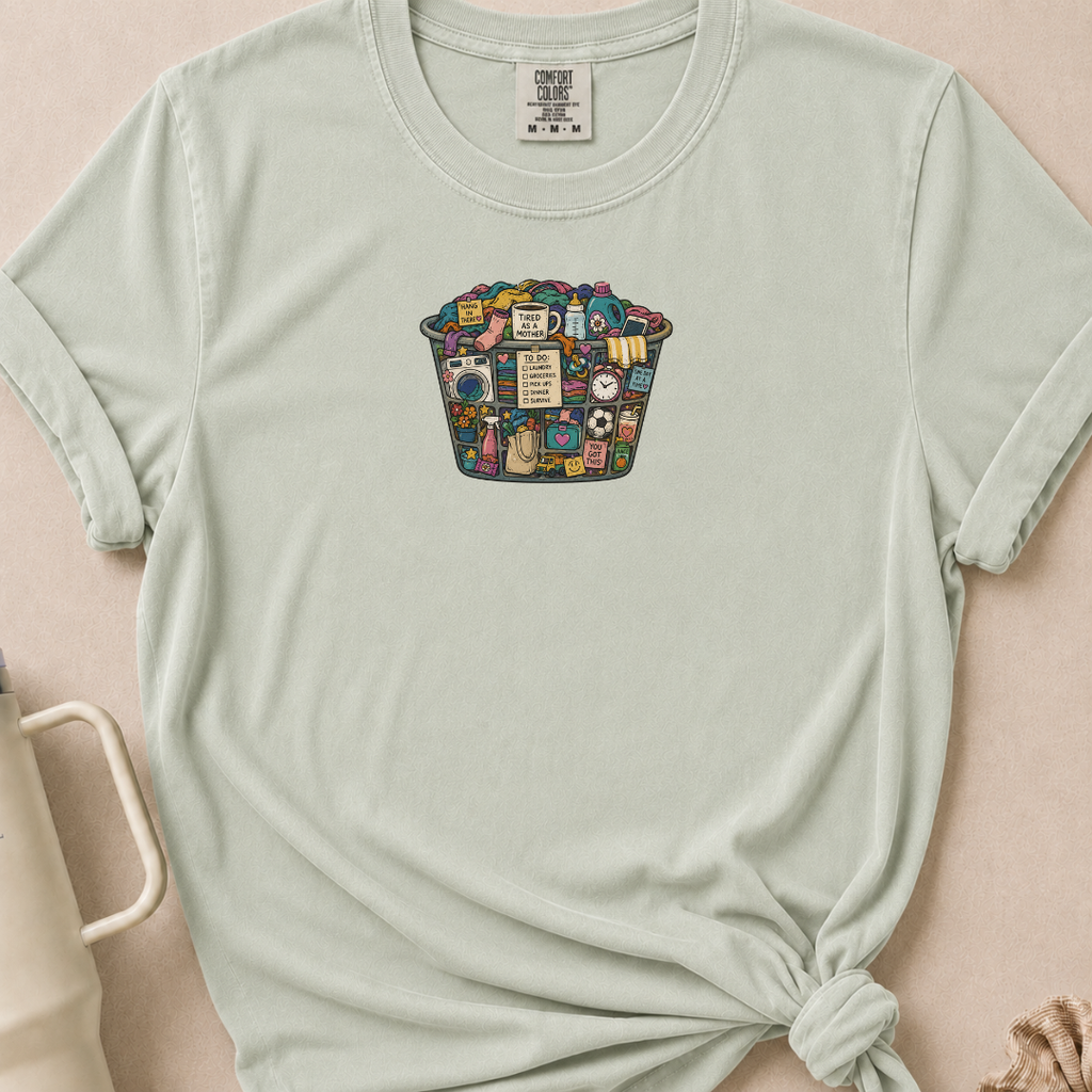 Laundry Basket Collage T-shirt 1