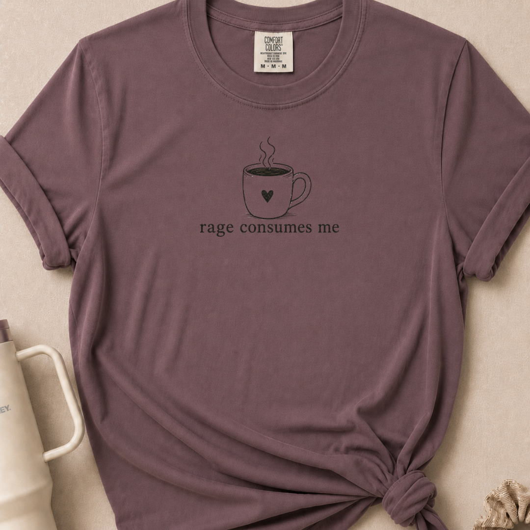Rage Consumes Comfort Colors Tshirt