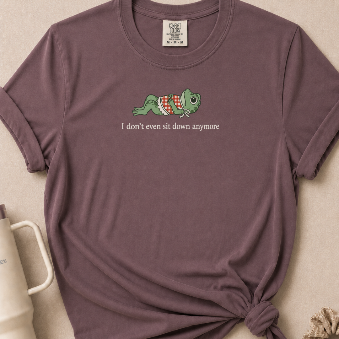 Tired Frog Mom Tshirt