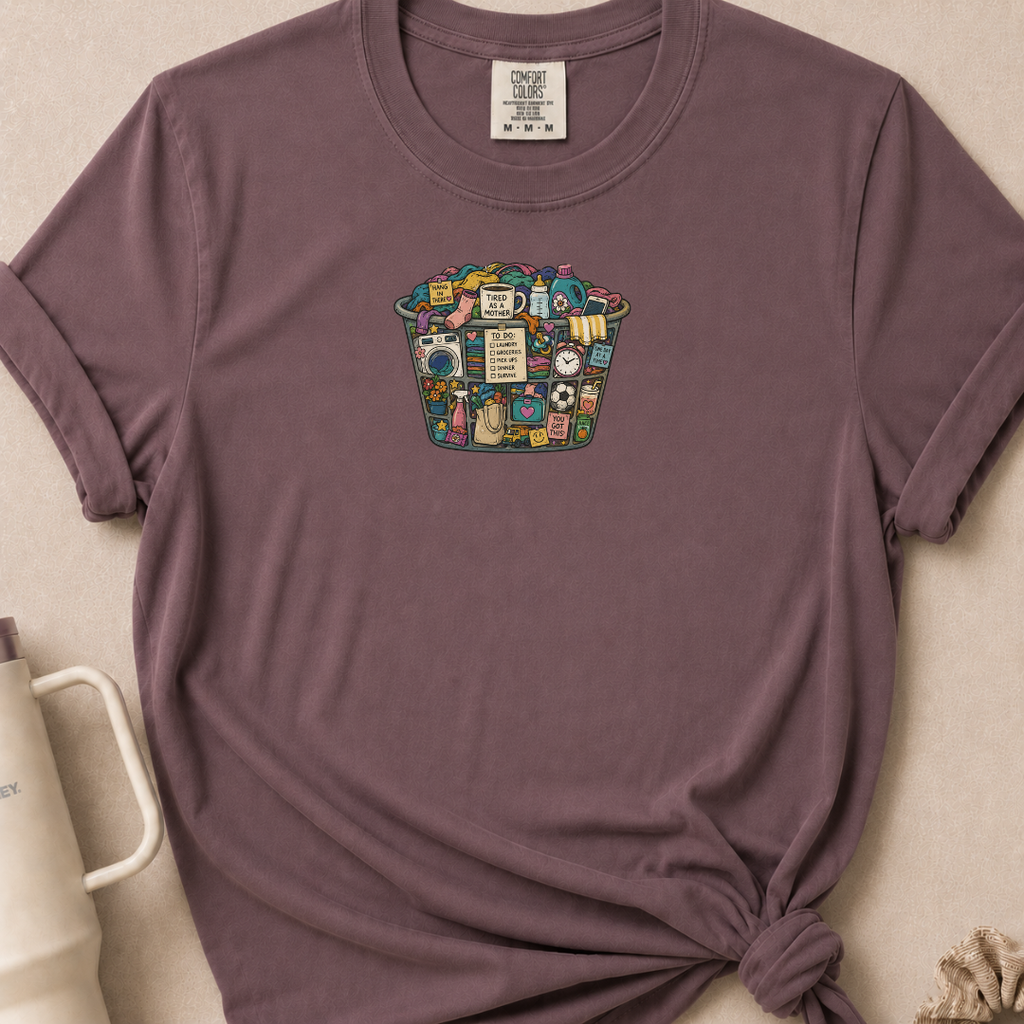 Laundry Basket Collage T-shirt 1