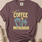 Iced Coffee & Motherhood T-shirt