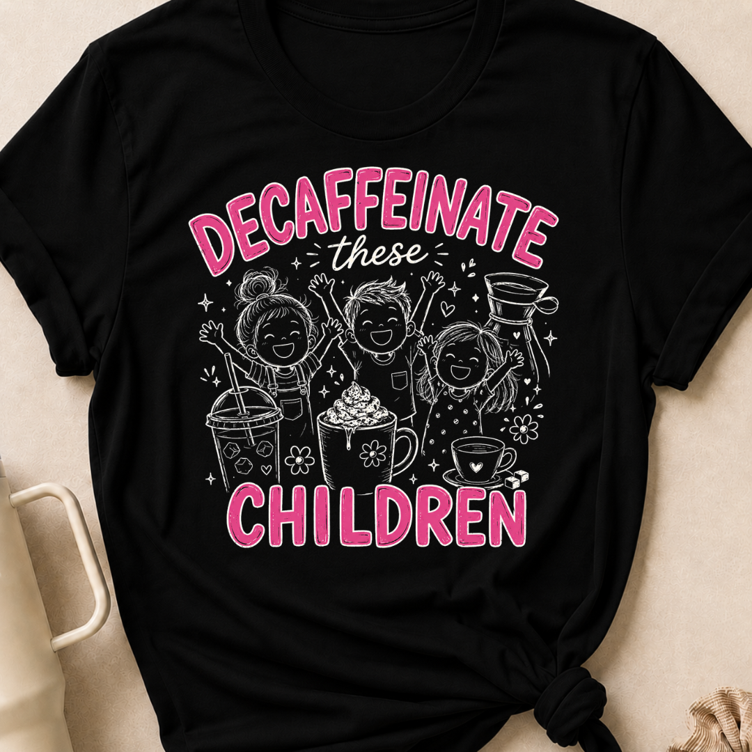 Decaffeinate these Children T-Shirt