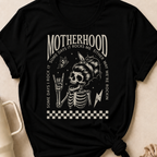 Motherhood Some days I rock it Some days it rocks me T-Shirt