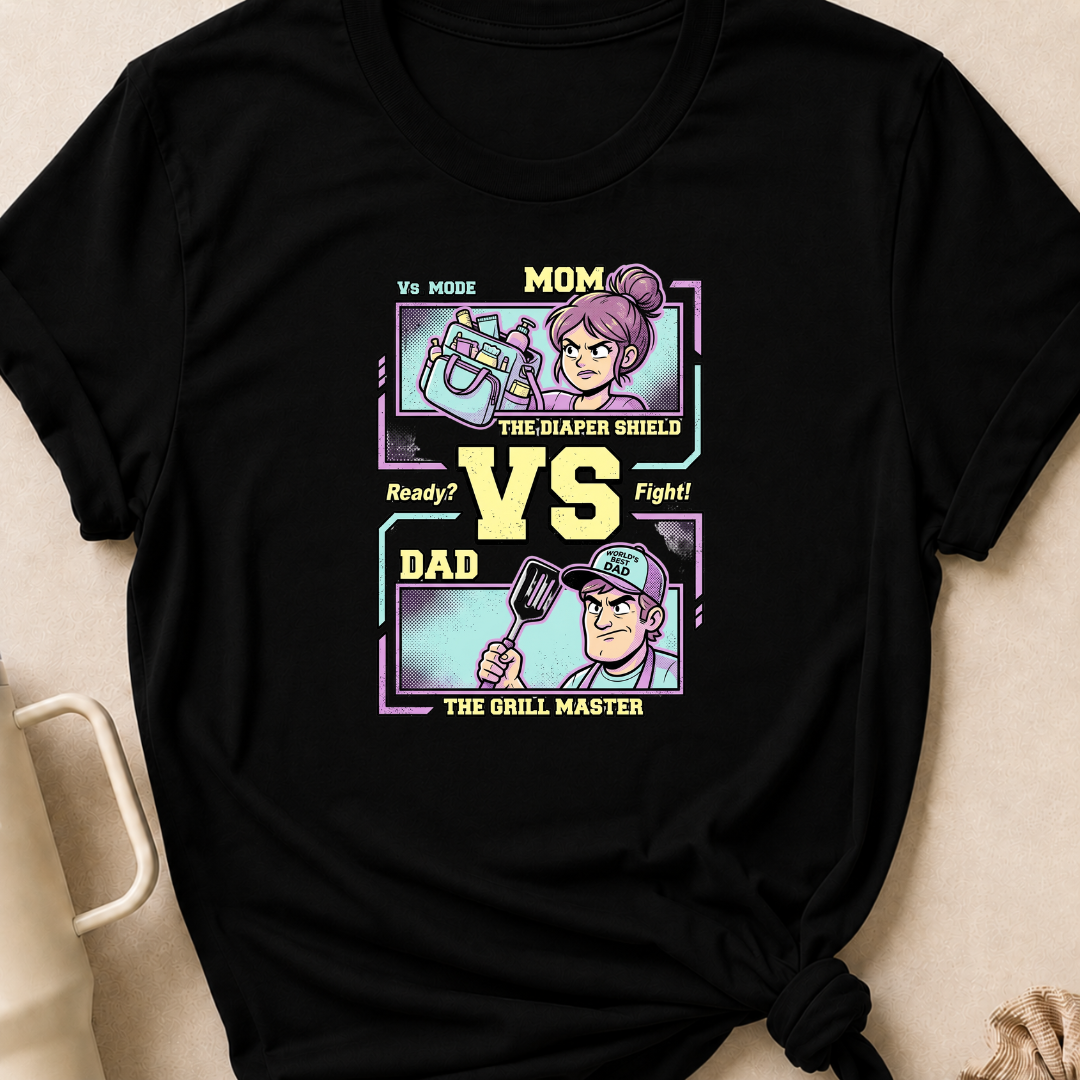 Mom Vs Dad T-Shirt