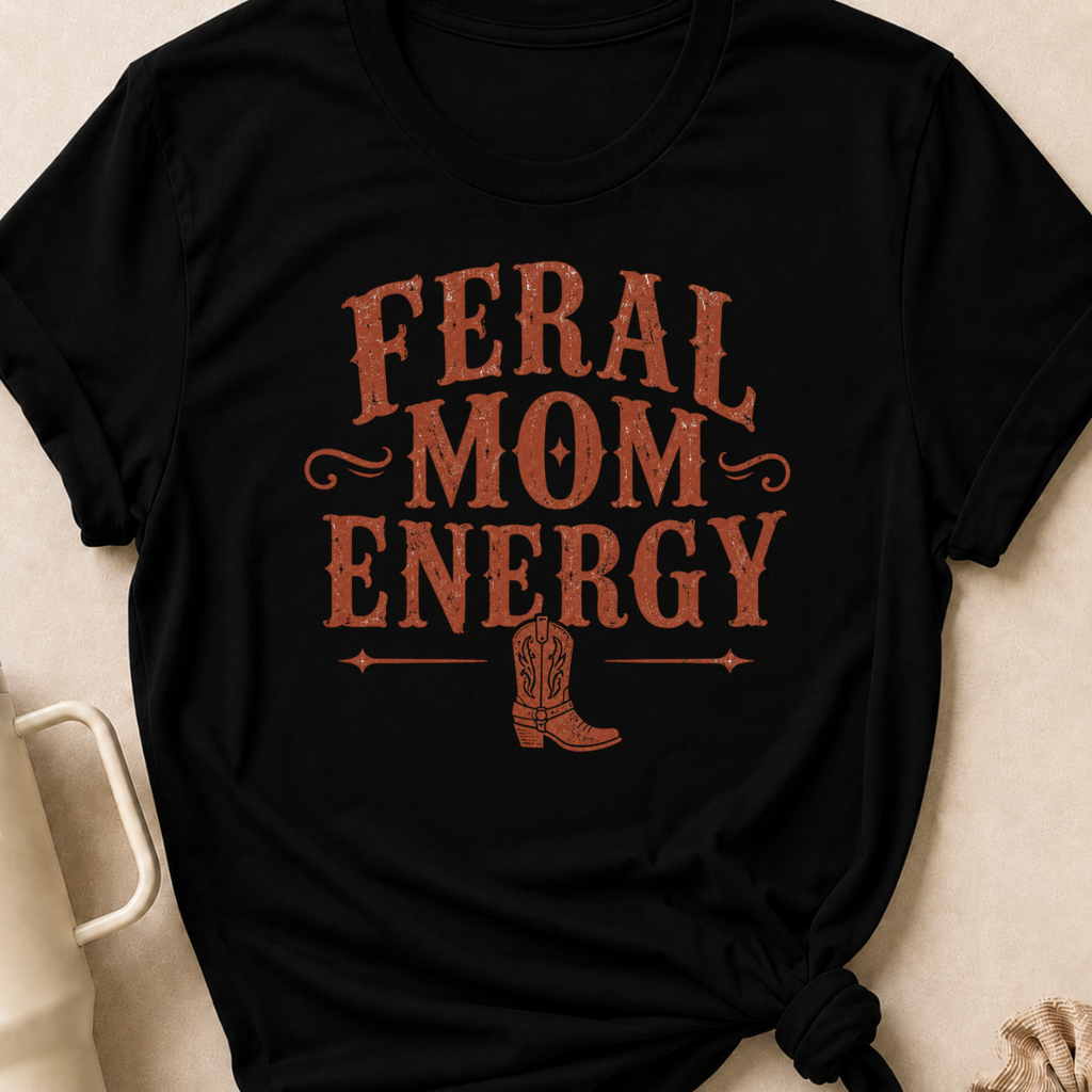 Feral Mom Energy T-Shirt