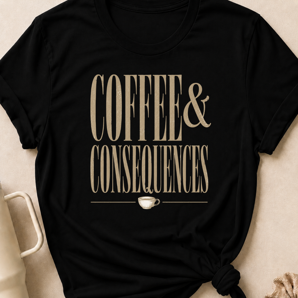 Coffee and Consequences T-Shirt