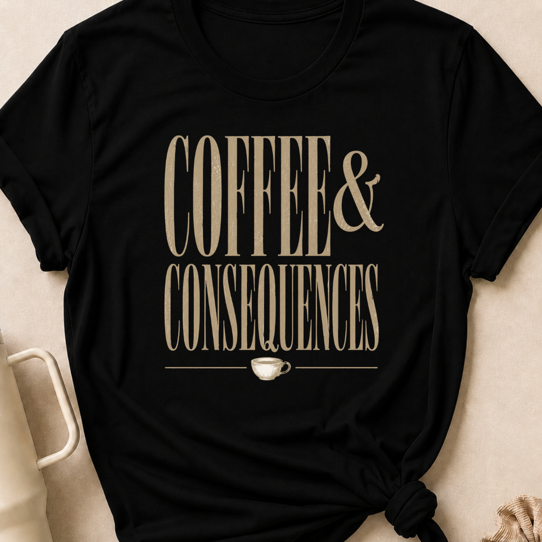 Coffee and Consequences T-Shirt