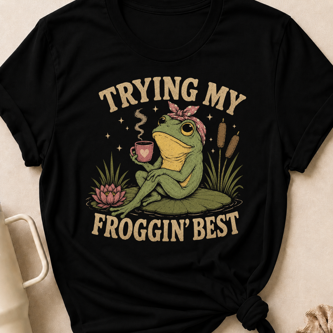 Trying My Froggin' Best T-Shirt
