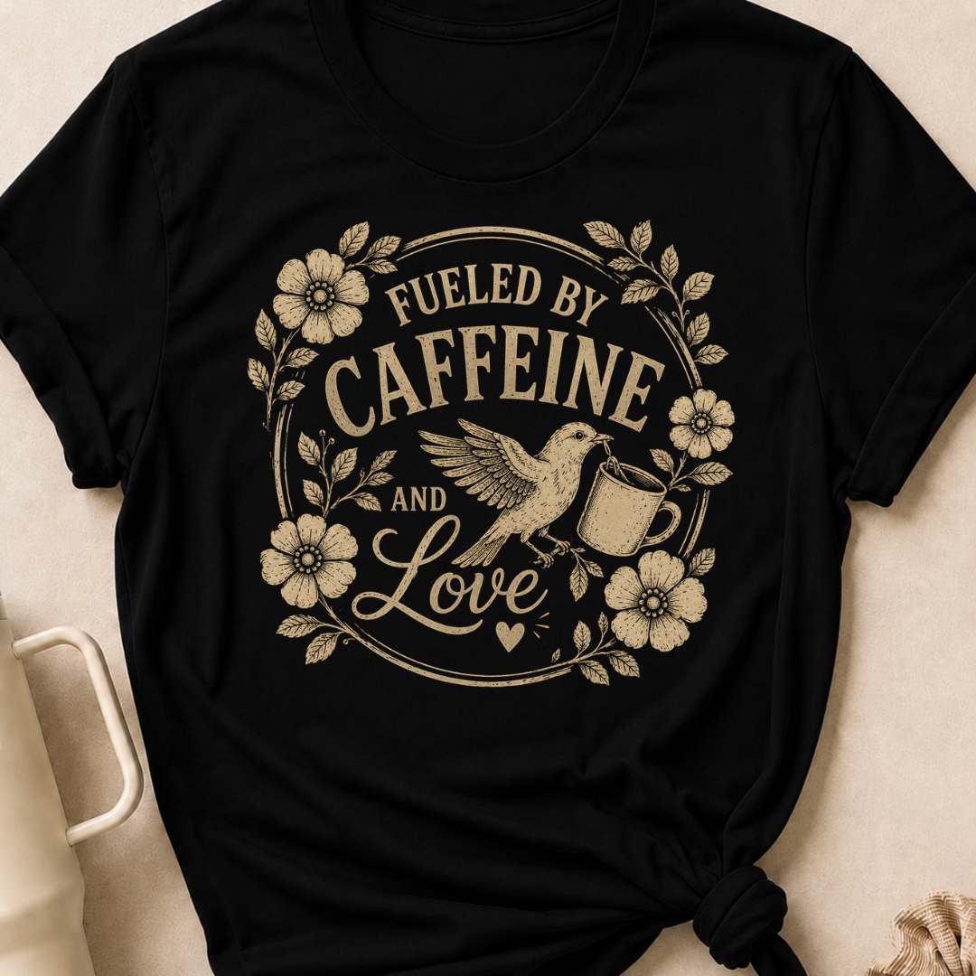 Fueled By Caffeine And Love T-Shirt