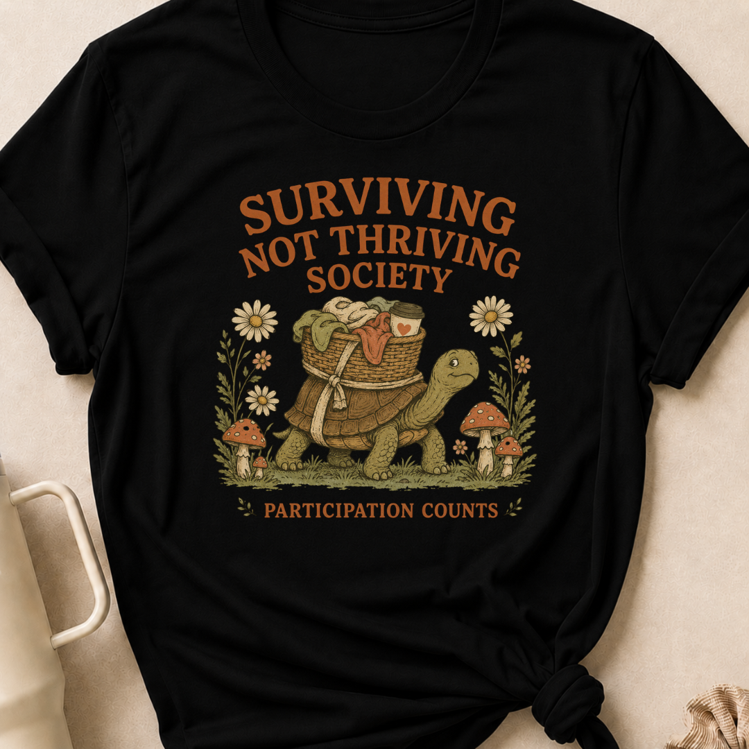 Surviving Not Thriving Society T-Shirt