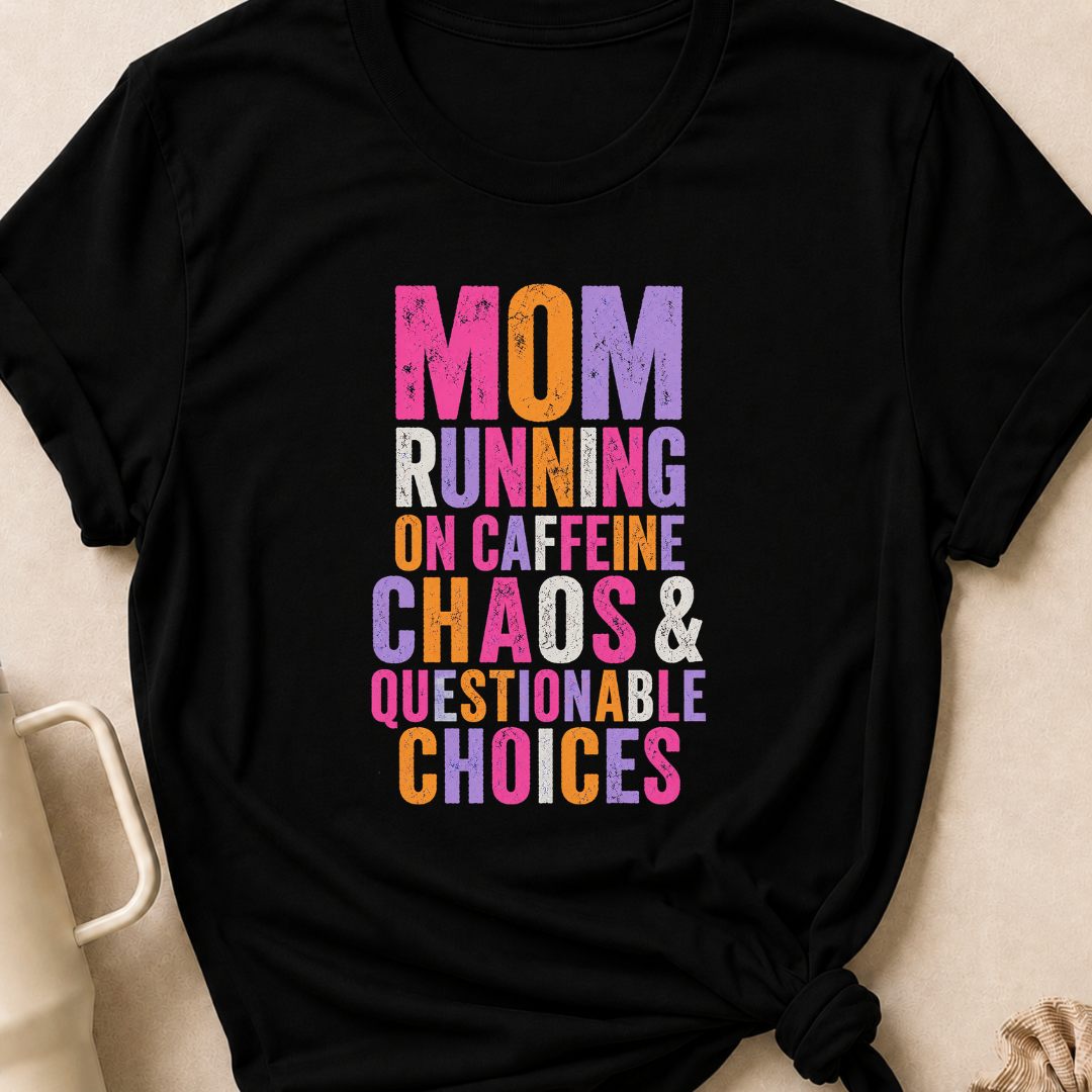 Mom running on caffeine T-Shirt