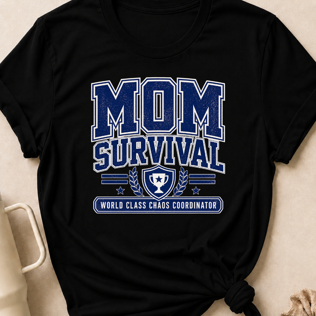 Mom Survival World Class Chaos Coordinator T-Shirt