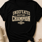 Undefeated Bedtime Champion T-Shirt