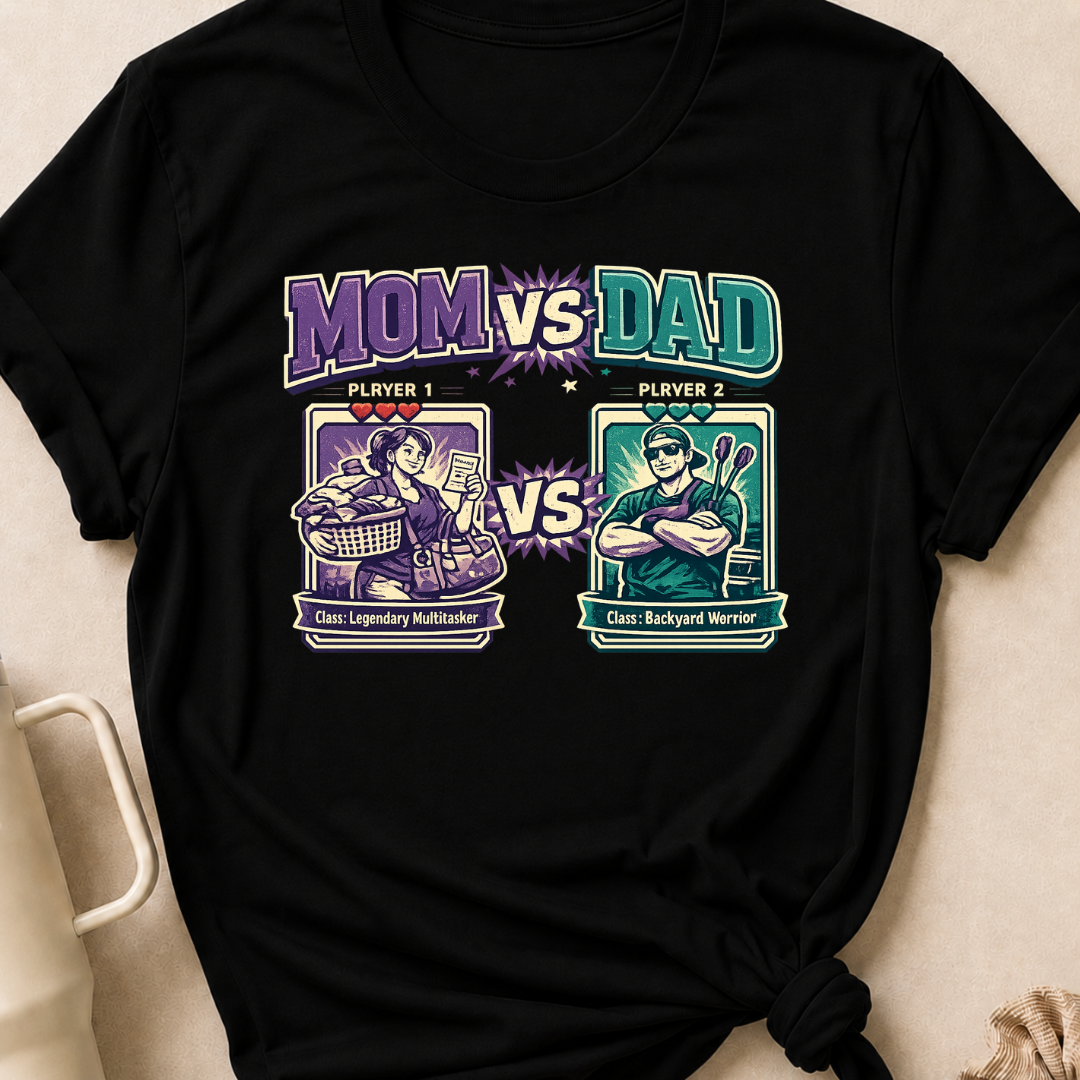 Mom Vs Dad T-Shirt